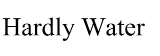 HARDLY WATER logo