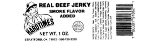HARDTIMES REAL BEEF JERKY logo