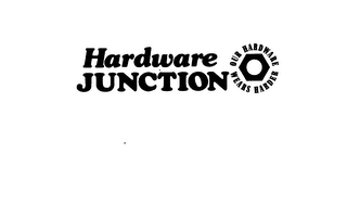 HARDWARE JUNCTION OUR HARDWARE WEARS HARDER
