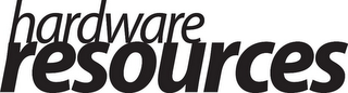 HARDWARE RESOURCES logo
