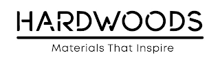 HARDWOODS MATERIALS THAT INSPIRE logo