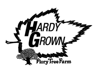 HARDY GROWN FLORY TREE FARM logo