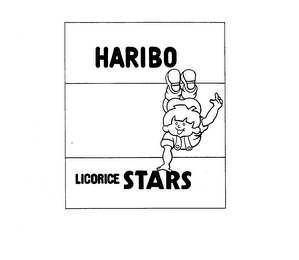 HARIBO LICORICE STARS logo