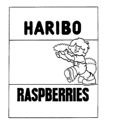 HARIBO RASPBERRIES logo