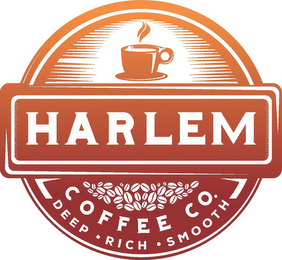 HARLEM COFFEE CO. DEEP RICH SMOOTH logo