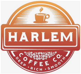 HARLEM COFFEE CO. DEEP RICH SMOOTH logo