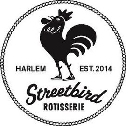 HARLEM EST. 2014 STREETBIRD ROTISSERIE logo