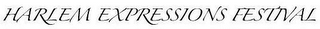 HARLEM EXPRESSIONS FESTIVAL logo