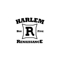 HARLEM RENAISSANCE BIG FIVE R logo