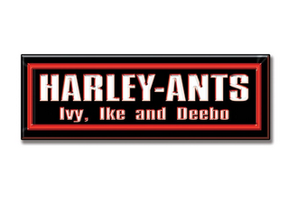 HARLEY-ANTS IVY, IKE AND DEEBO logo