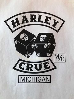 HARLEY CRUE M/C MICHIGAN logo