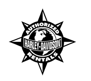 HARLEY-DAVIDSON AUTHORIZED RENTALS logo