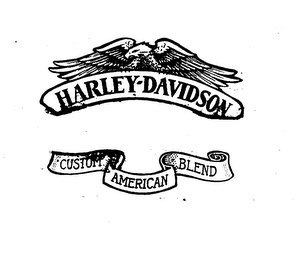 HARLEY-DAVIDSON CUSTOM AMERICAN BLEND logo