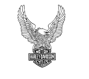 HARLEY-DAVIDSON MOTOR CYCLES logo