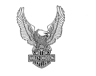 HARLEY-DAVIDSON MOTOR CYCLES logo