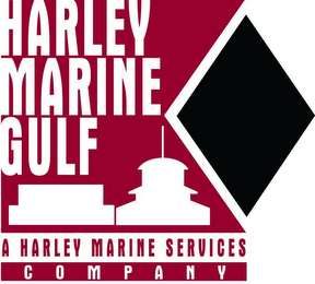 HARLEY MARINE GULF A HARLEY MARINE SERVICES COMPANY logo
