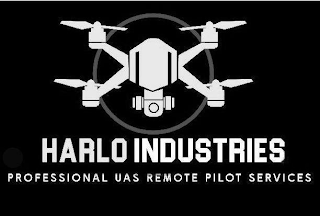 HARLO INDUSTRIES PROFESSIONAL UAS REMOTE PILOT SERVICES logo