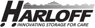 HARLOFF INNOVATING STORAGE FOR CARE logo
