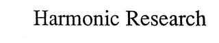 HARMONIC RESEARCH logo