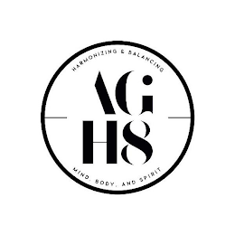 HARMONIZING & BALANCING AGH8 MIND, BODY, AND SPIRIT logo