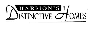 HARMON'S DISTINCTIVE HOMES logo