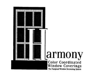 HARMONY COLOR COORDINATED WINDOW COVERINGS logo