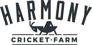 HARMONY CRICKET FARM logo