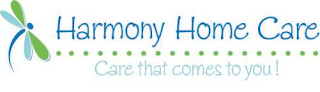 HARMONY HOME CARE CARE THAT COMES TO YOU! logo