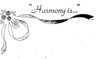 "HARMONY IS..." logo