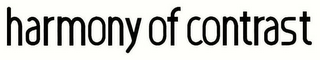HARMONY OF CONTRAST logo