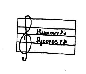 HARMONY RECORDS logo