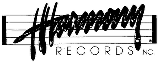 HARMONY RECORDS INC. logo
