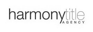 HARMONY TITLE AGENCY logo