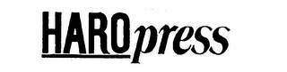 HARO PRESS logo