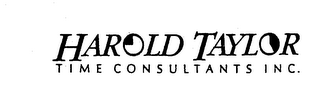 HAROLD TAYLOR TIME CONSULTANTS INC. logo