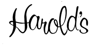 HAROLD'S logo