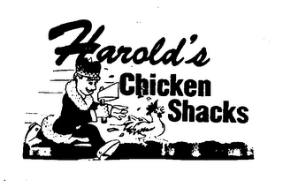 HAROLD'S CHICKEN SHACKS logo