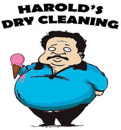 HAROLD'S DRY CLEANING logo