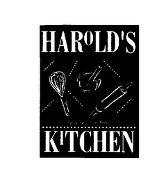 HAROLD'S KITCHEN QUALITY SINCE 1957 logo