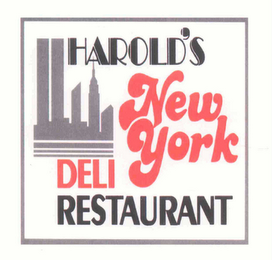 HAROLD'S NEW YORK DELI RESTAURANT logo