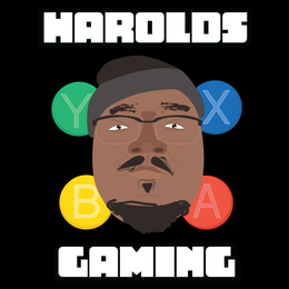 HAROLD'S Y X B A GAMING logo