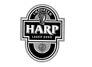 HARP IMPORTED LAGER BEER logo
