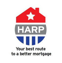HARP YOUR BEST ROUTE TO A BETTER MORTGAGE logo