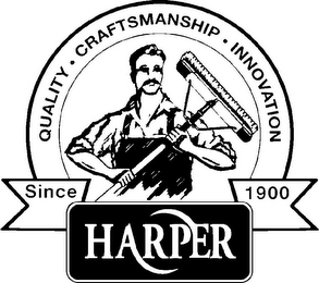 HARPER  QUALITY · CRAFTSMANSHIP · INNOVATION  SINCE 1900 logo