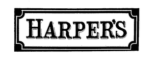 HARPER'S logo