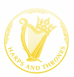 HARPS AND THRONES logo