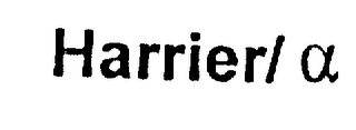 HARRIER/ A logo