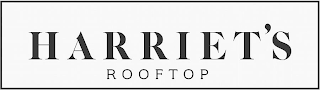 HARRIET'S ROOFTOP logo