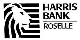 HARRIS BANK ROSELLE logo
