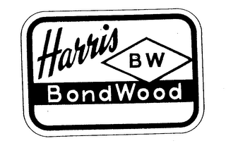 HARRIS BONDWOOD BW logo